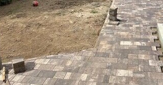 Профессиональная укладка тротуарной плитки на клей в Улане-Удэ в октябре